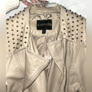 Express leather jacket